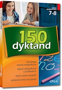 150 dyktand szkoła podstawowa klasy 7-8 - Szymonek Elżbieta, Kuczera Beata, Cygal Krystyna - książka
