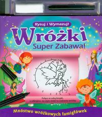 Rysuj i wymazuj Wróżki -  - książka