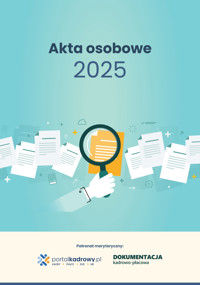 Akta osobowe 2025 - zbiorowa praca - ebook + książka