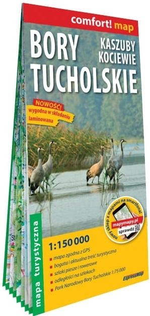 Comfort! map Bory Tucholskie, Kaszuby, Kociewie -  - książka