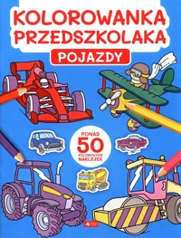 Kolorowanka przedszkolaka Pojazdy -  - książka