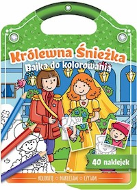 Bajka do kolorowania Królewna Śnieżka -  - książka