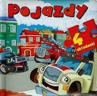 Pojazdy 4 układanki - Wiśniewska Anna - książka
