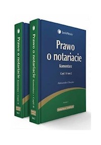 Prawo o notariacie Komentarz Część 2 Tom 1-2 - Aleksander Oleszko - książka