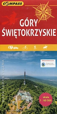 Góry Świętokrzyskie Mapa turystyczna 1:60 000 -  - książka