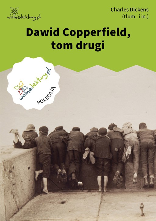 Okładka książki Dawid Copperfield, tom drugi