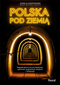 Polska pod ziemią. Najpiękniejsze trasy po kopalniach, jaskiniach, podziemiach miejskich i militarny - Mikołaj Gospodarek - książka