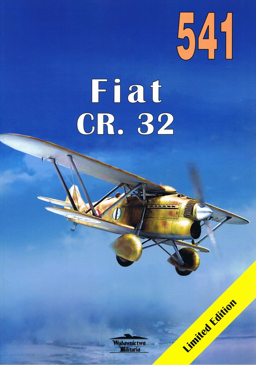 Fiat CR. 32 `Freccia`. Tom 541 - Janusz Ledwoch - książka