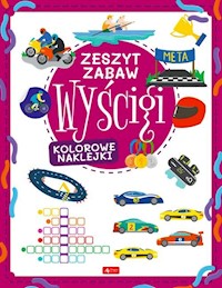 Wyścigi Zeszyt zabaw - Tkocz Justyna - książka