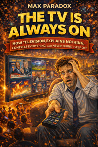 The TV Is Always On - How Television Explains Nothing, Controls Everything, and Never Turns Itself Off - Max Paradox - ebook