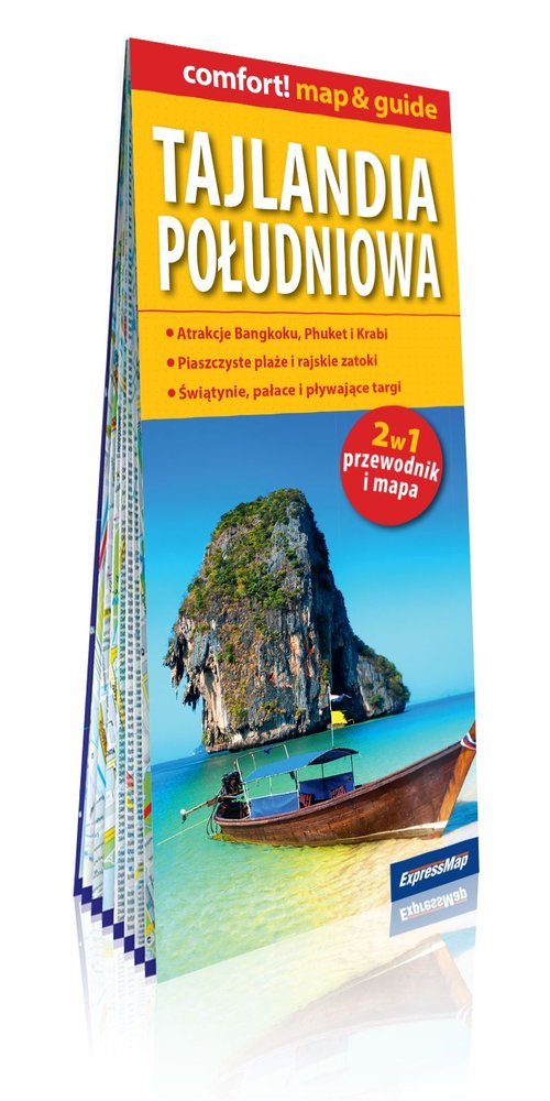 Tajlandia Południowa 2w1 przewodnik i mapa - Katarzyna Byrtek  - książka