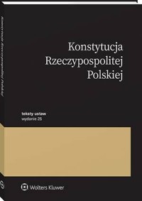 Konstytucja Rzeczypospolitej Polskiej. Przepisy -  - książka