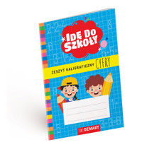 Idę do szkoły Zeszyt kaligraficzny Cyfry - Anna Borchard - książka