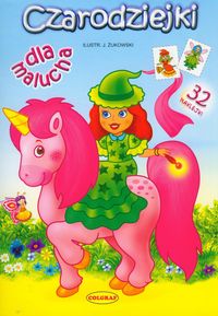 Czarodziejki Kolorowanka dla malucha -  - książka