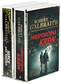 Pakiet Niespokojna krew / Serce jak smoła - Galbraith Robert (pseud. J.K. Rowling) - książka