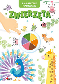 Paluszkowe malowanie Zwierzęta -  - książka