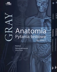 Anatomia Gray Pytania testowe Tom 1-3 -  - książka