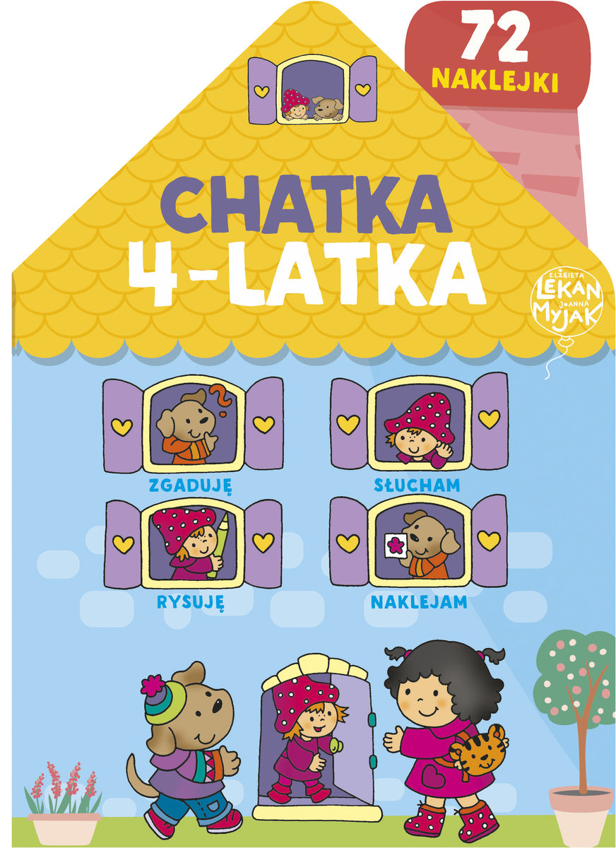 Chatka 4-latka - Elżbieta Lekan, Joanna Myjak (ilustr.) - książka