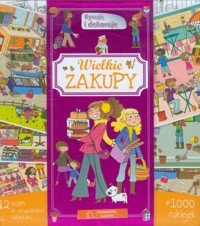 Wielkie zakupy Rysuję i dekoruję -  - książka