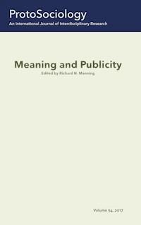 Meaning and Publicity -  - ebook