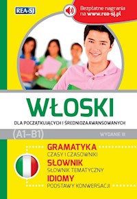 Włoski dla początkujących i średniozawansowanych -  - książka