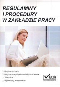 Regulaminy i procedury w zakładzie pracy -  - książka