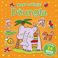 Dżungla Mega naklejki -  - książka