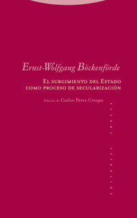 El surgimiento del Estado como proceso de secularización - Ernst-Wolfgang Böckenförde - ebook