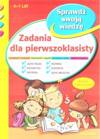Zadania dla pierwszoklasisty - zbiorowa praca - książka