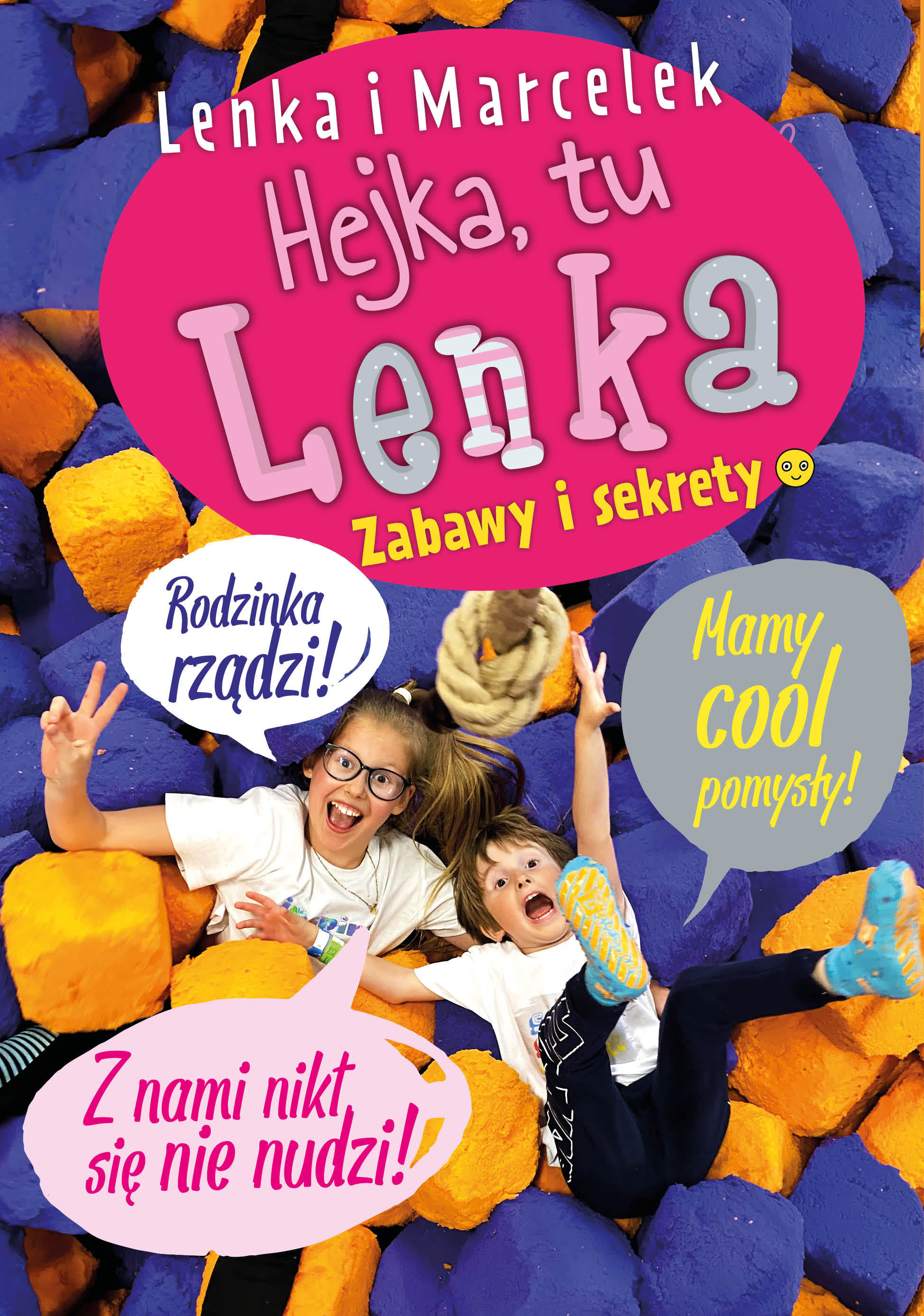Lenka i Marcelek - Hejka tu Lenka - książka
