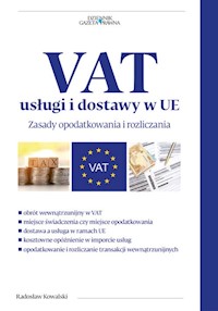 VAT usługi i dostawy w UE - Radosław Kowalski - książka