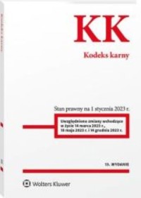Kodeks karny Przepisy -  - książka