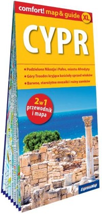 Comfort! map&guide Cypr 2w1 - Piotr Jabłoński - książka