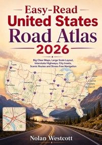 Easy-Read United States Road Atlas 2026 - Nolan Westcott - ebook