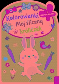 Kolorowanka z wykrojnikiem Mój śliczny króliczek -  - książka