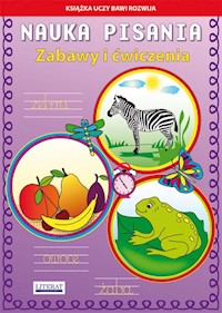 Nauka pisania Zabawy i ćwiczenia Zebra - Guzowska Beata, Kojtka Katarzyna - książka