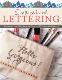 Embroidered Lettering - Debra Valencia - ebook