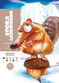 Art Therapy. Kolorowanka antystresowa. Disney Epoka lodowcowa. Zagadkowe rysunki - Jeremy Mariez (ilustr.) - książka