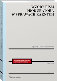 Wzory pism prokuratora w sprawach karnych - Goździk Agnieszka, Tutkaj Tomasz - książka