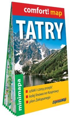 Tatry - mapa turystyczna + Zakopane (laminowana w.2024) - zbiorowa praca - książka