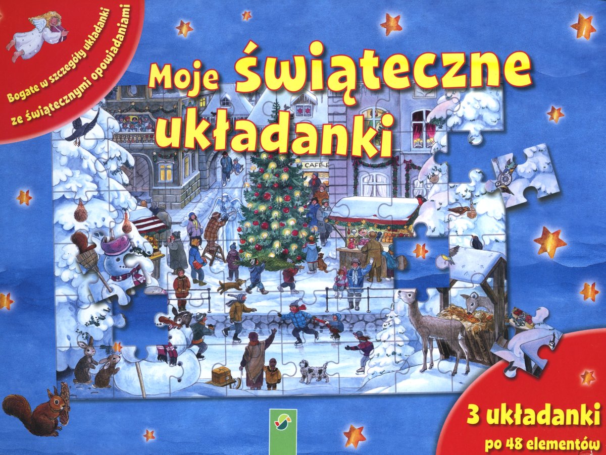 Moje świąteczne układanki - zbiorowa praca - książka