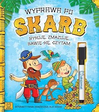 Wyprawa po skarb. Rysuję, zmazuję, bawię się, czytam. -  - książka