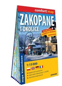 Comfort! map Zakopane i okolice 1:15 000 w.2023 - zbiorowa praca - książka