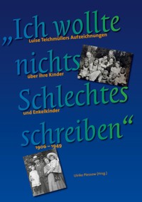 "Ich wollte nichts Schlechtes schreiben" -  - ebook