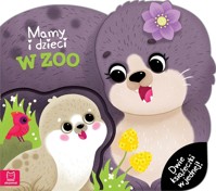 Mamy i dzieci w zoo. Dwie książeczki w jednej - Agata Kaczyńska - książka