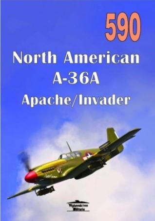 North American A-36 Apache. Tom 590 - Janusz Ledwoch - książka