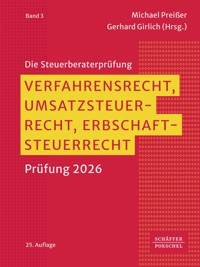 Verfahrensrecht, Umsatzsteuerrecht, Erbschaftsteuerrecht -  - ebook