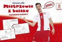 PZPN. Piłkarskie plakaty do kolorowania. Mistrzowie z boiska - zbiorowa praca - książka