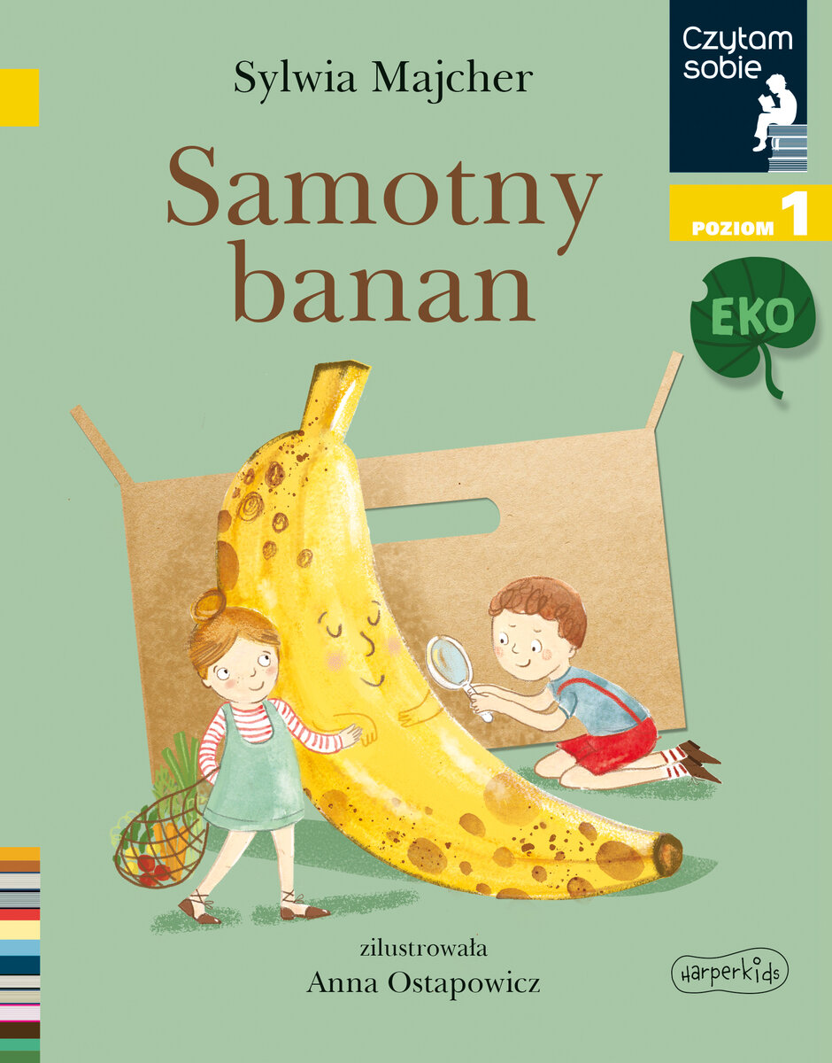 Samotny banan. Czytam sobie Eko. Poziom 1 - Sylwia Majcher - książka