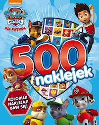Psi Patrol 500 naklejek -  - książka